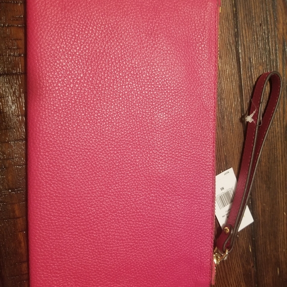 Michael kors large zip clutch nwt - Picture 4 of 6